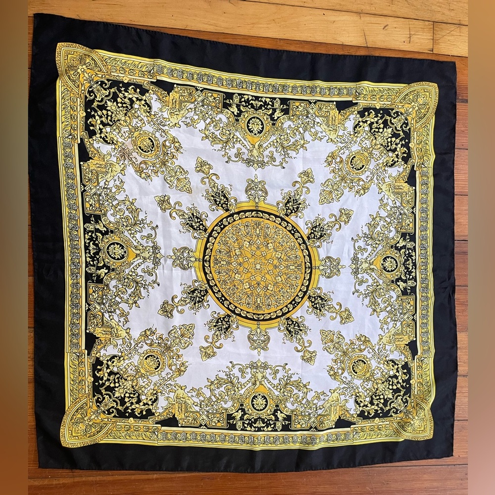 Vintage silk sash/scarf